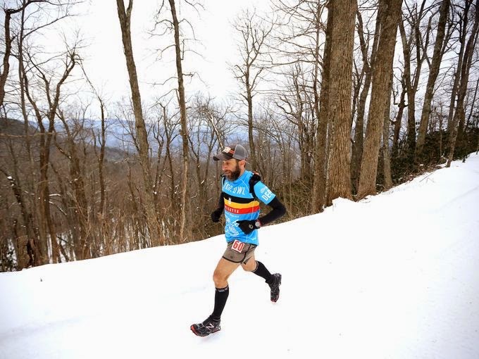 Coming downhill, trying to find that rhythm Photo: Asheville Citizen-Times