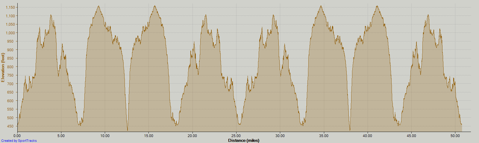 The requisite elevation chart. Yeah, it's as bad as it looks.