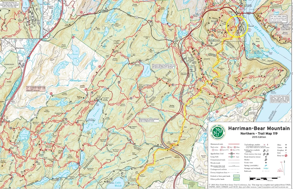 Bear Mountain State Park Trail Map Suffern Bear Mountain Trail Run In Harriman State Park, Ny. — Mountain Peak  Fitness