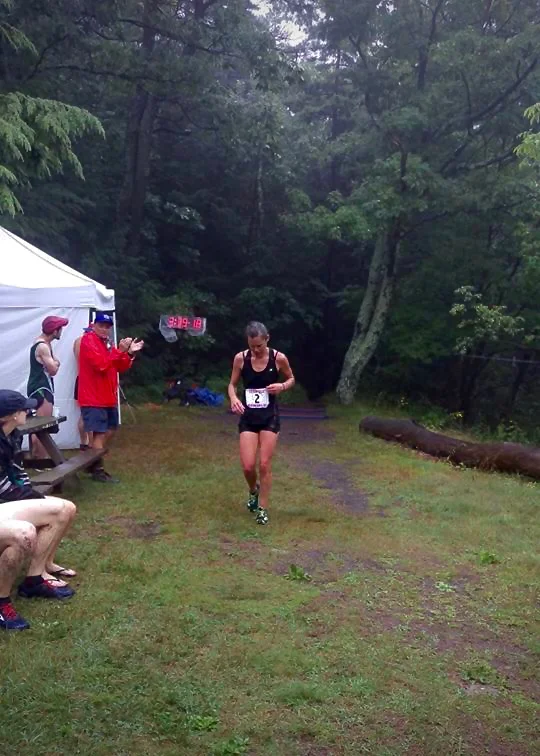 Kehr Davis winning her 2nd consecutive Escarpment!