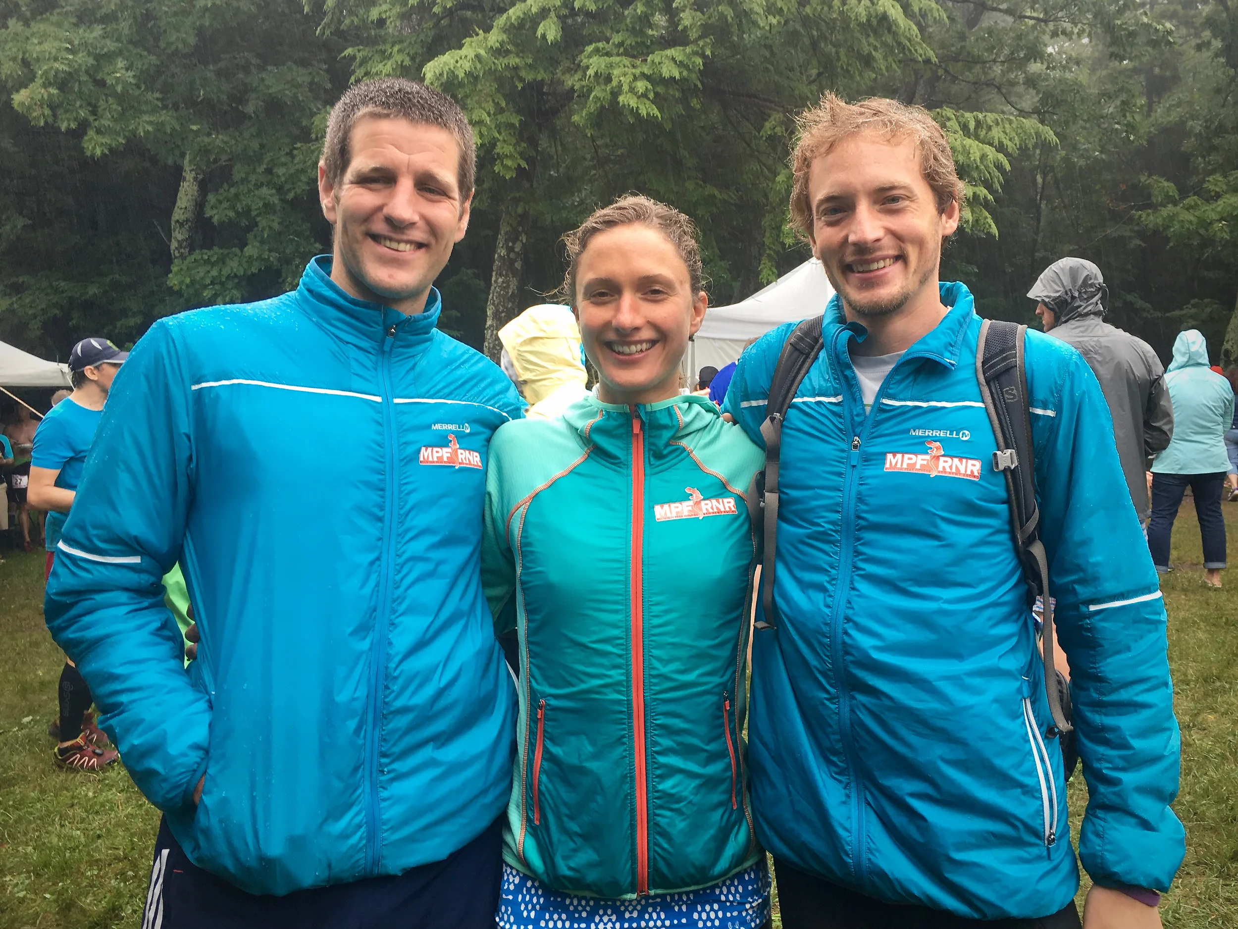 Iain, Natalie Thompson and Matthias wearing their Merrell Enthermic Jackets! http://amzn.to/2aBvbOc