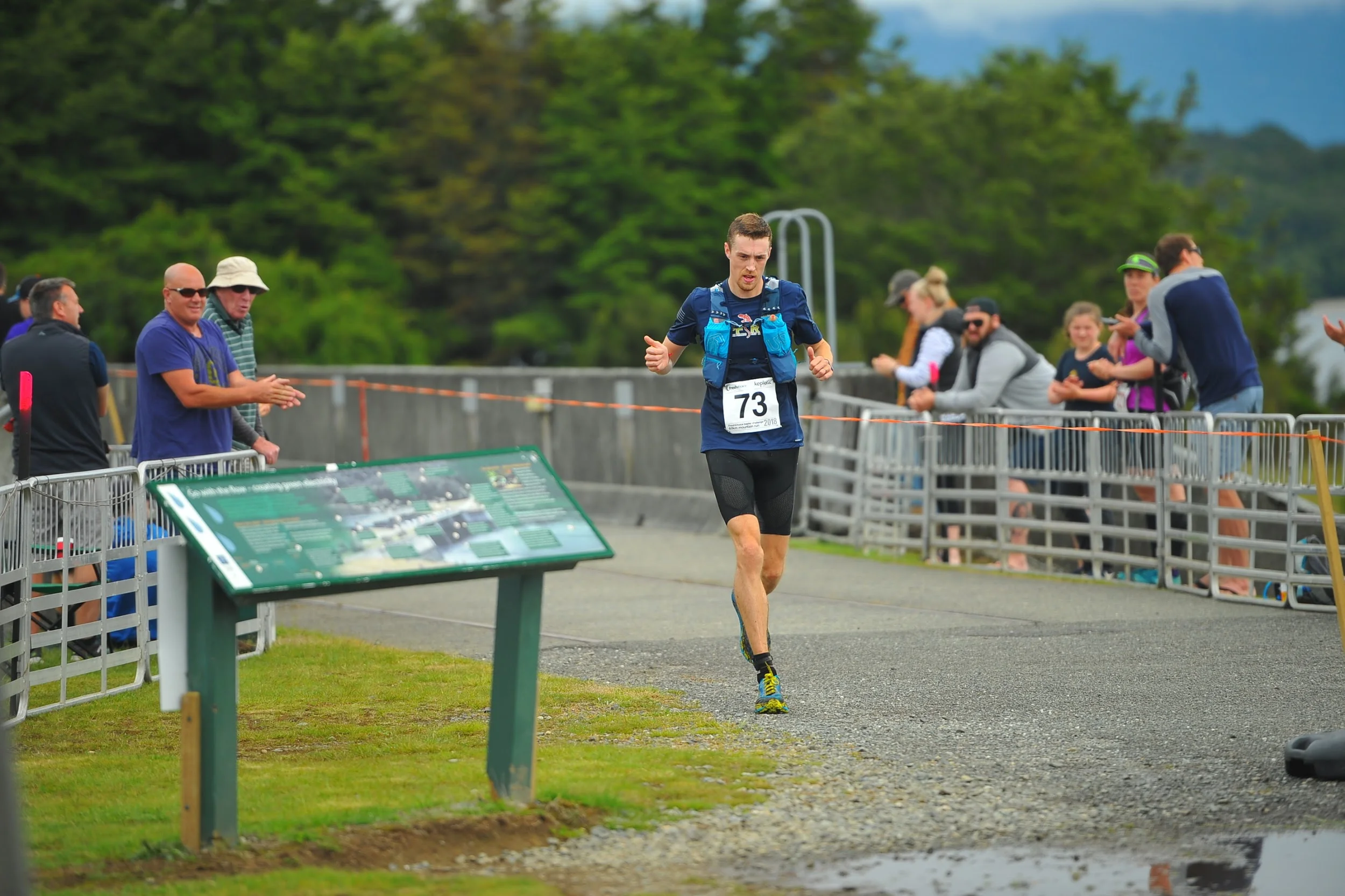 Striding in to the finish | Kepler Challenge