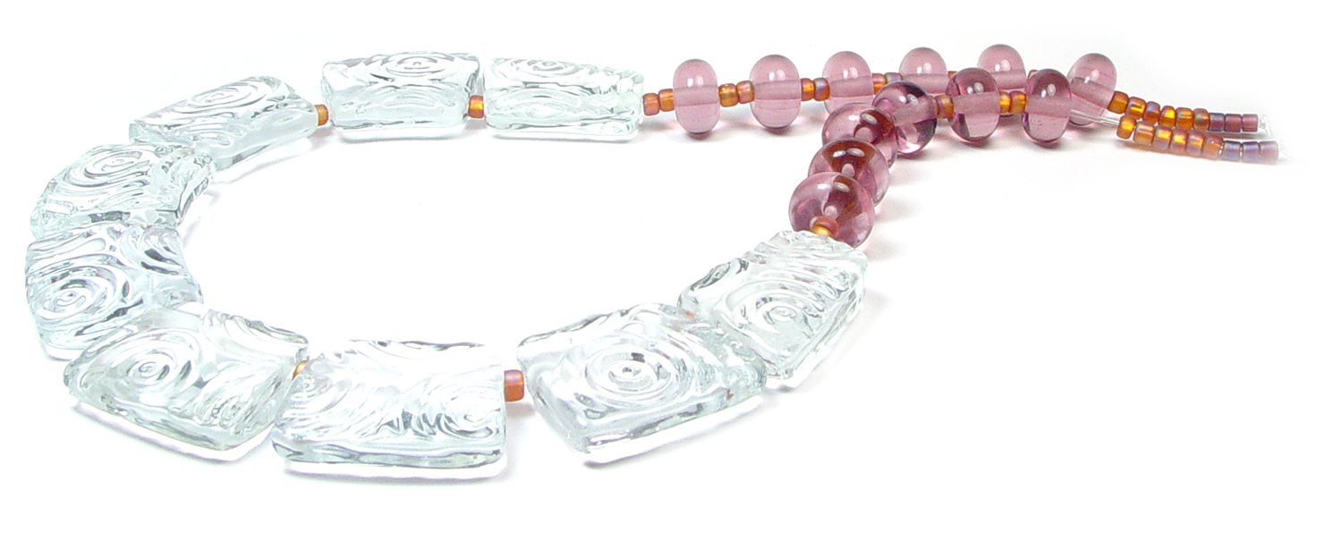 JillSymons.com Lampwork Ultra Impressionist in Amethyst - $125