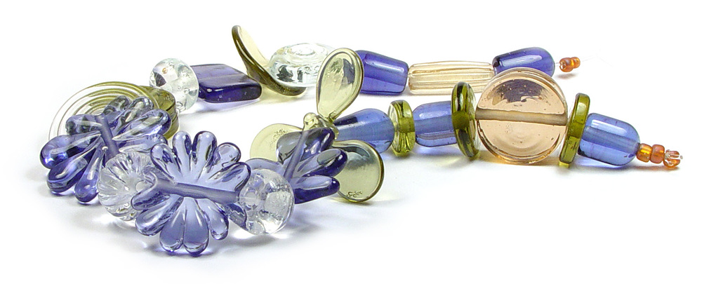 JillSymons.com Lampwork Cut Flowers - $150