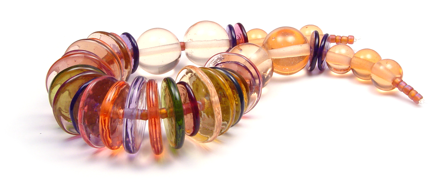 JillSymons.com Lampwork Just The Disks, Missy - $125