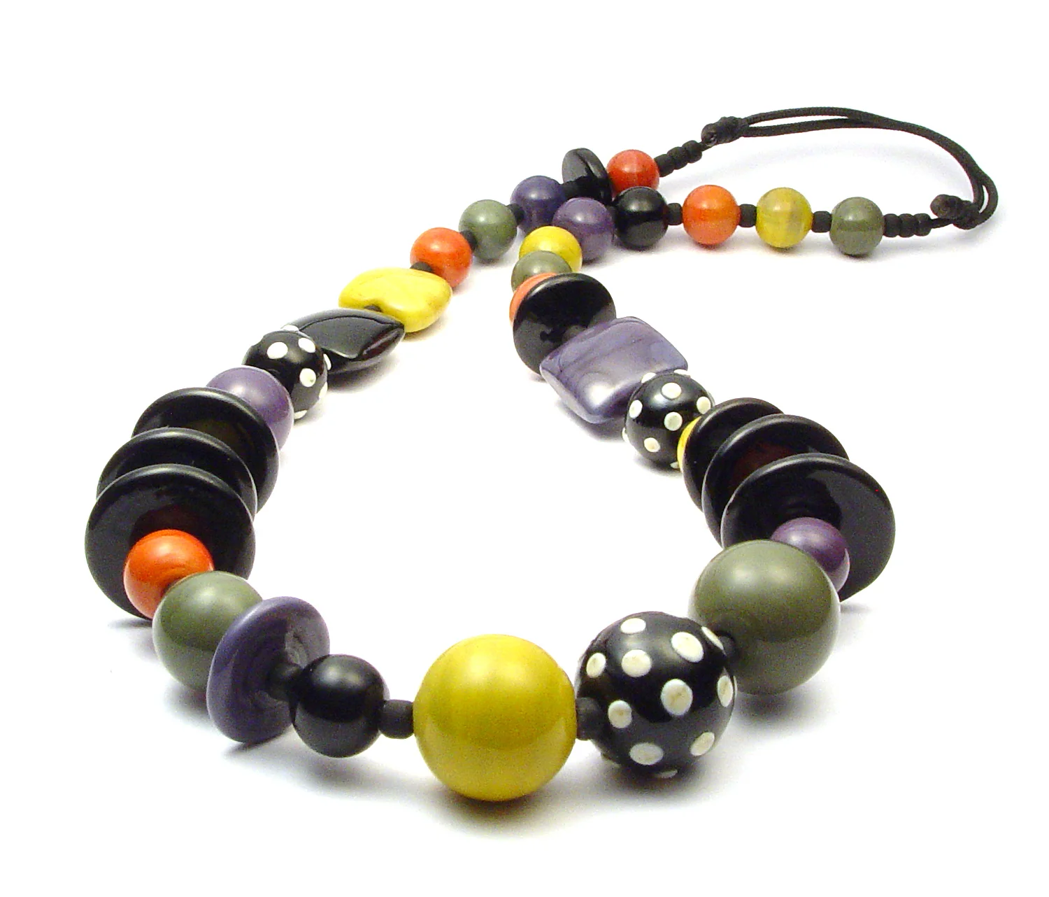 JillSympons.com Lampwork Graduated Fun - $155