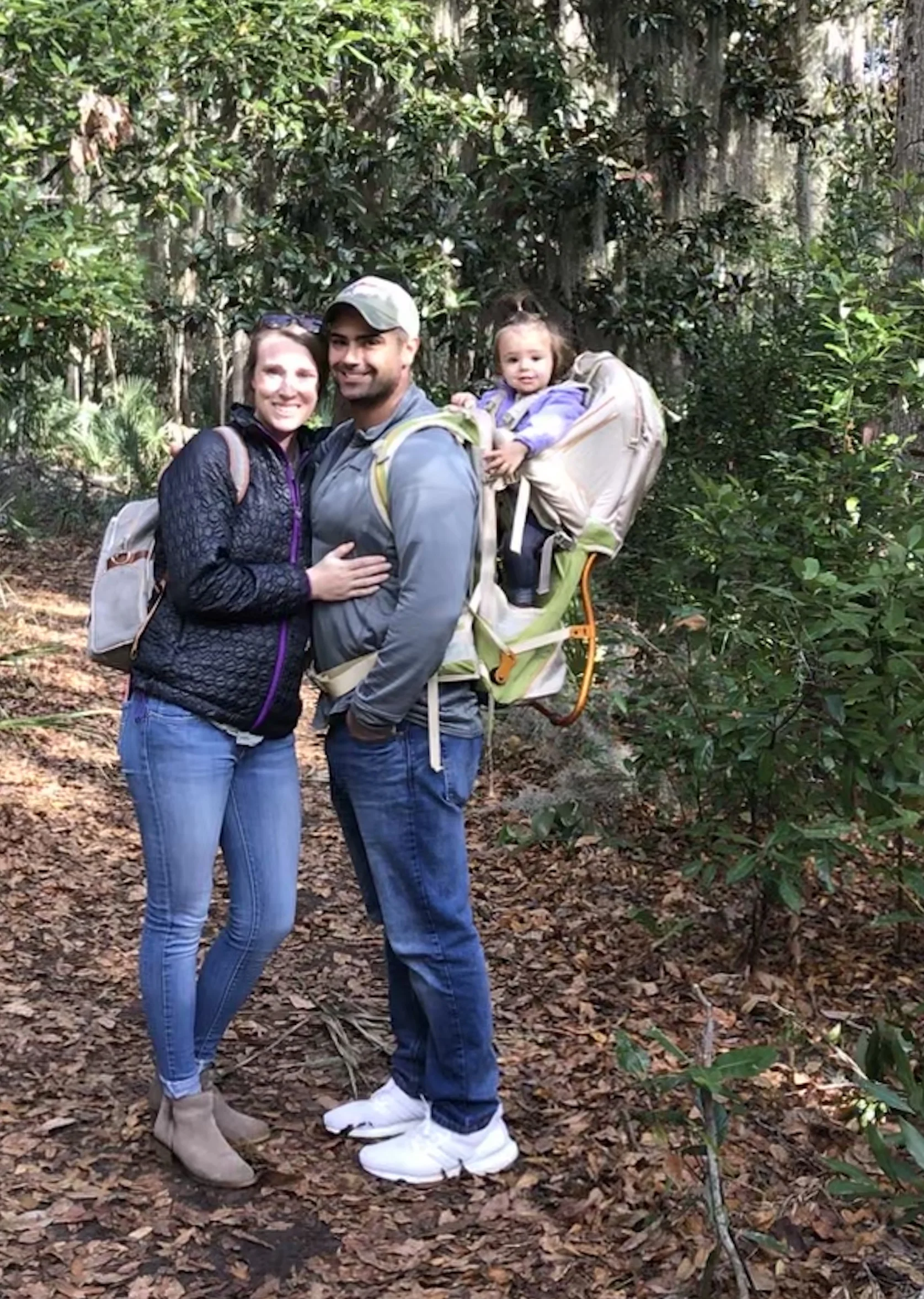 These are her parents - Matt & Morgan - credit always where credit is due!!