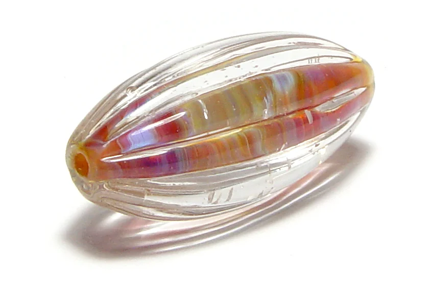 Seaside Carved Focal - $45 JillSymons.com Lampwork