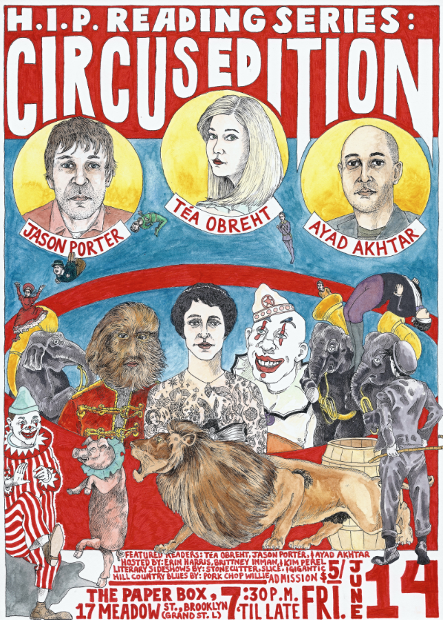 Friday, June 14, at The Paper Box , in Williamsburg, Brooklyn. The fun will begin at 7:30pm (only $5 at the door!) and will last late into the night with music from Pork Chop Willie .