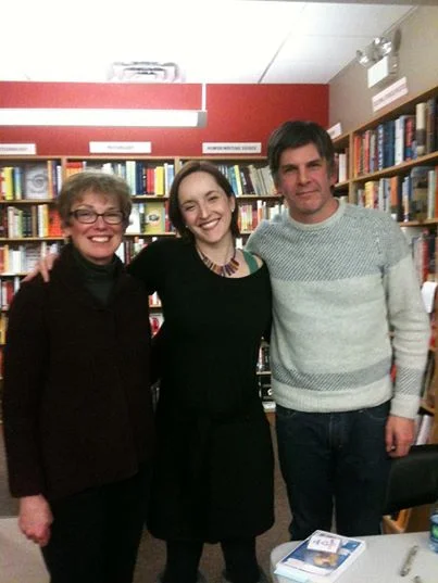 For his pub date Jason took on the return of the Polar Vortex by traveling to CityLit Books of Chicago, IL, where he read and then had an intelligent conversation with fellow novelist, and thoughtful questioner, Rebecca Makkai . Despite the below zero temperatures there was a good turnout and opportunity for Jason to break in his new Micron® pen. 