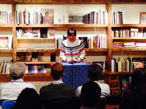 The Sackett Street Writers Workshop holds a regular reading series at BookCourt and Jason was included in a fabulous February 24th lineup, along with Ivy Pochoda , Howard Feinstein , and Molly Rose Quinn .