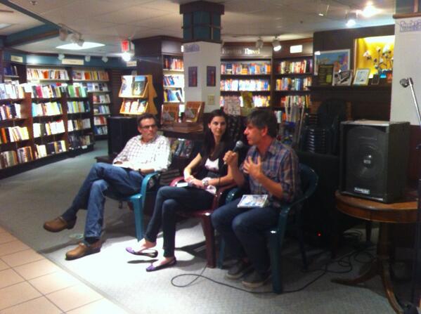 • On June 19th, Jason was thrilled to be invited back to his home town for the 2014 Ann Arbor Book Festival. His leg of the book crawl took place at Nicola's Books , where he read along with Doug Trevor and Bethany Neal .