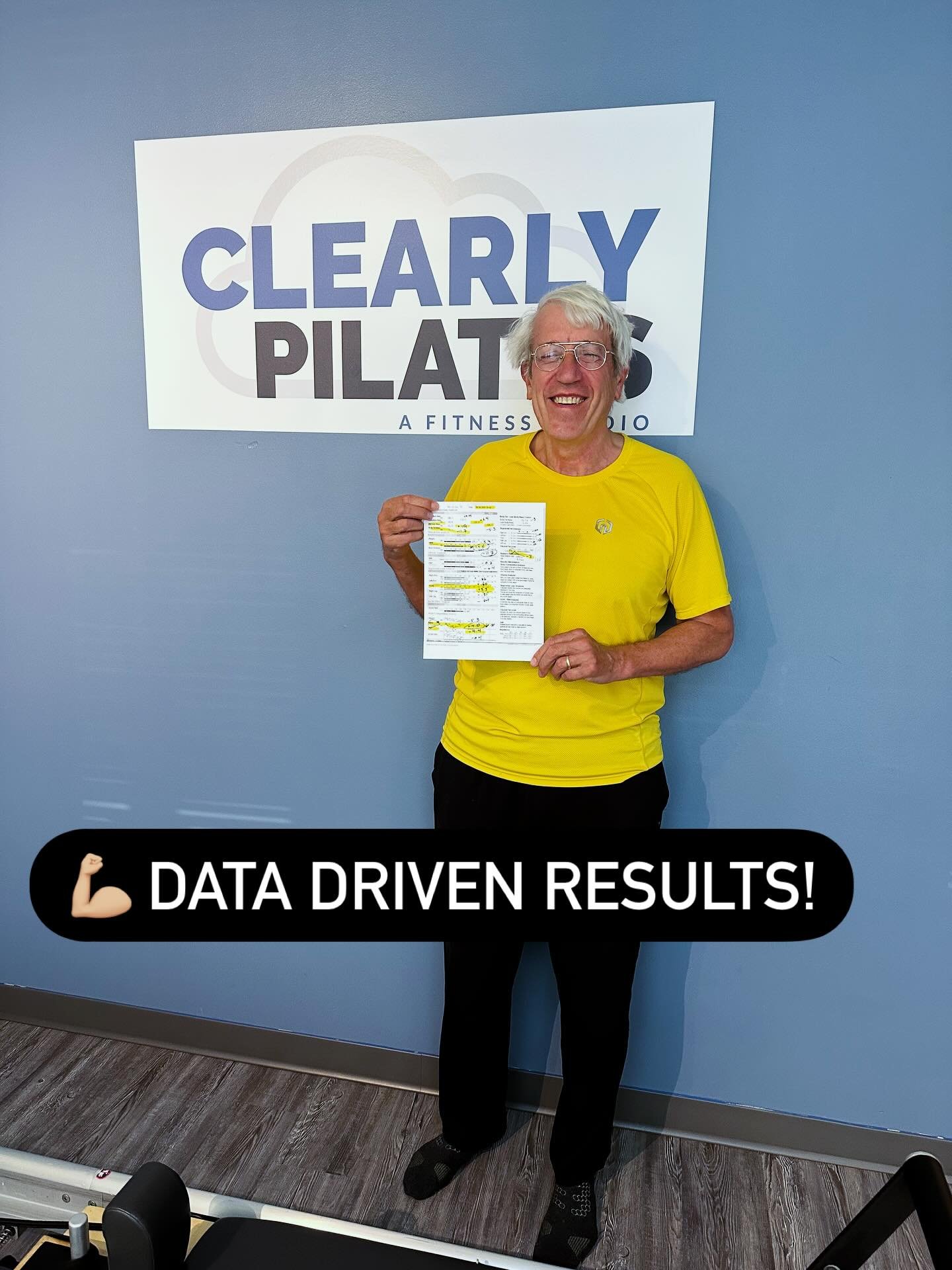 💪🏼 Age is just a number— and the results speak for themselves! At 70+, this dynamic client is crushing goals with Pilates strength + stretch routines:
📉 Body fat down 4.4lbs
📈 Lean muscle mass up 4lbs All confirmed by a recent body scan!🔥
