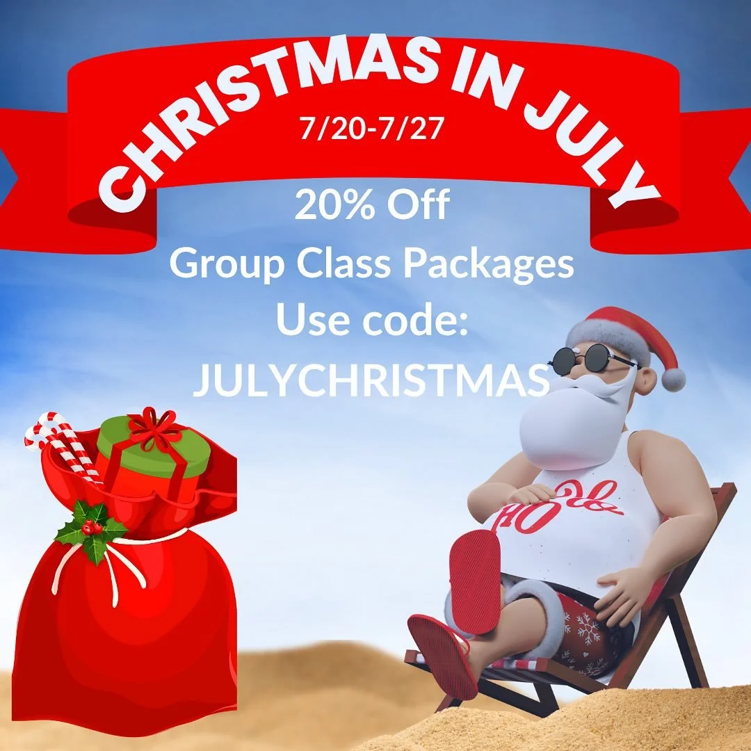 Happy Christmas in July!✨🎁 Enjoy 20% off group equipment and weight class packages! Use code: JULYCHRISTMAS when purchasing packages on momence to apply the discount!
#pilates #pilatesstudio #sewickleypa #pittsburghpilates #sewickley #pilatesworko