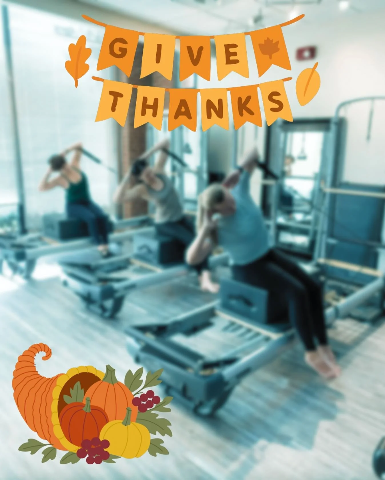 🦃✨We&rsquo;re grateful for YOU! Join us for free Thanksgiving weight training class. Sign up Sunday Harvest Strength Session 11am new clients only please.  #strengthtraining #pilatesisforeverybody #sewickleyshops #thanksgiving🦃