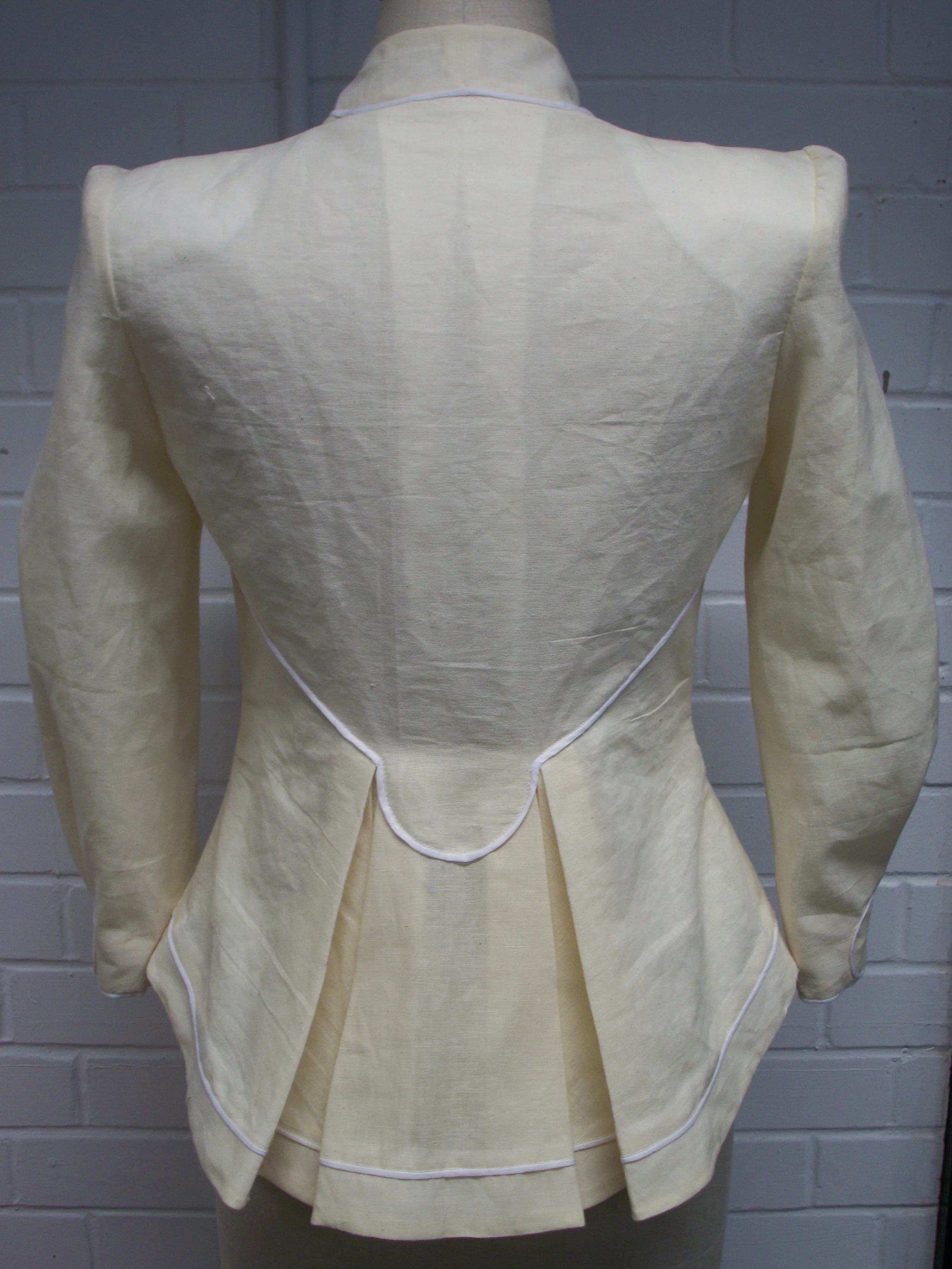 1940s Jacket back view