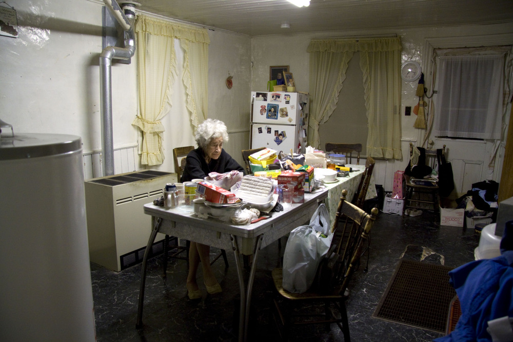 In the Ottawa Citizen this morning is a large spread on Festival X, Ottawa's homegrown photography festival. Although the focus is on SPAO (School of Photographic Arts Ottawa), uOttawa is also the quiet star here with many of our current and former students participating in exhibitions along with faculty exhibitions and ones curated by them.
Below is one of recent graduate Shannon Prevost's images of her grandmother from last spring. We were saddened to hear that "Nana" died in August. More images and Shannon's blog can be found here: http://shannonprevost.posterous.com/
Here is the link to the Citizen article by Peter Simpson :
