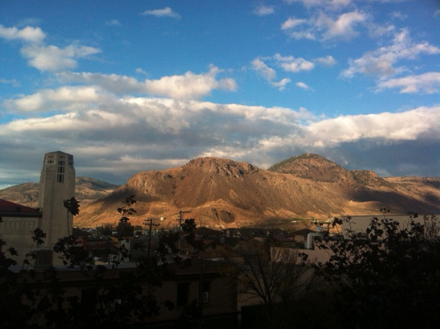 The view from my hotel room in Kamloops. Thompson Rivers University has not only the best acronym ever (TRU), but they are wonderful hosts. Thank you Don, Ernie, and Emily.