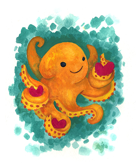 Octopi Have Three Hearts
