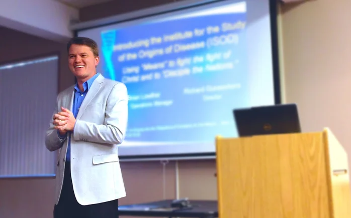 A recent lecture at the U.S. Center for World Mission in Pasadena, CA.
