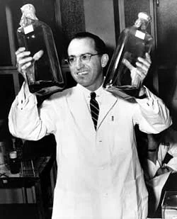 Jonas Salk never patented the polio vaccine and distributed it freely with no interest in personal profit.