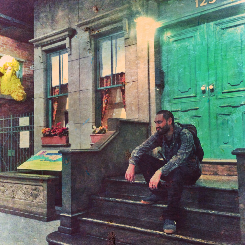  The National Museum of Play in Rochester NY has a recreation of the iconic Sesame St. set-piece. Jason is waiting for Big Bird. 