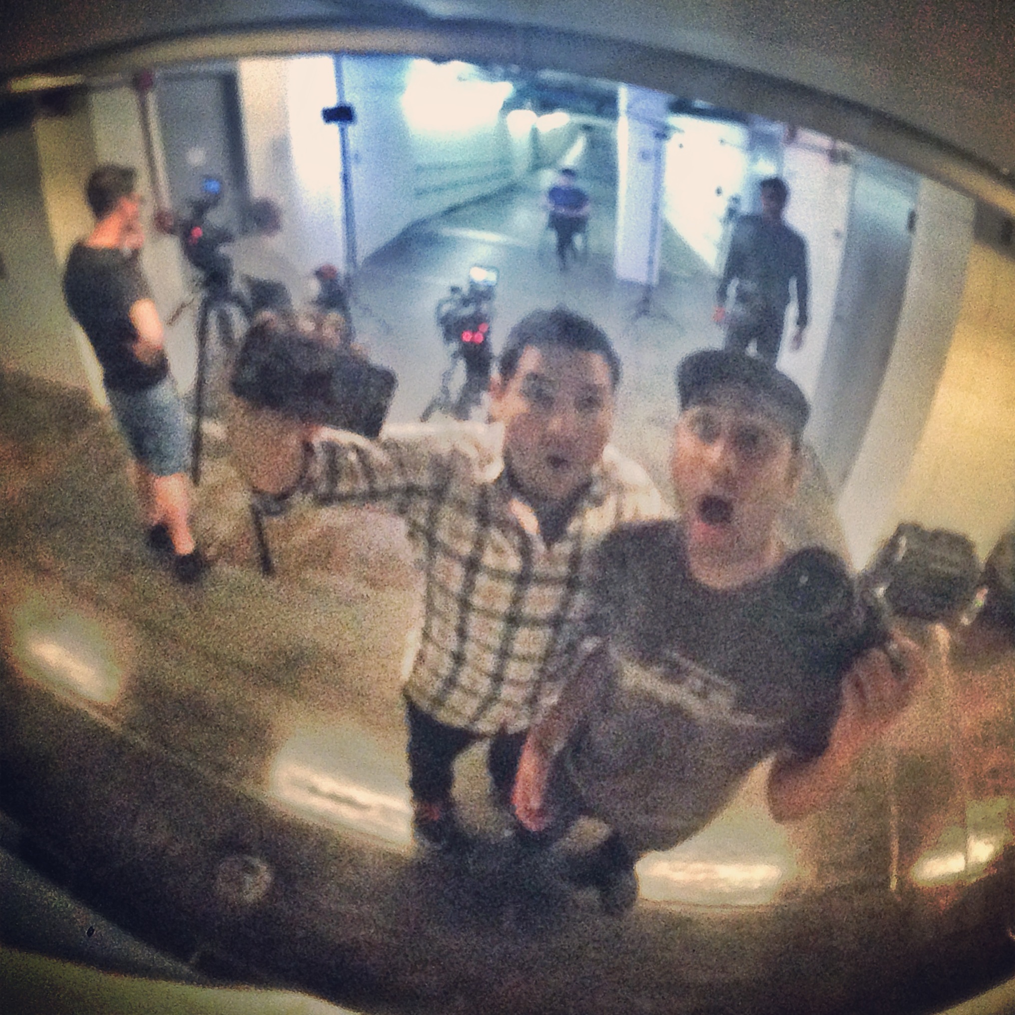  Jason and Cesar realize they're being watched in the tunnels beneath MIT.&nbsp; 