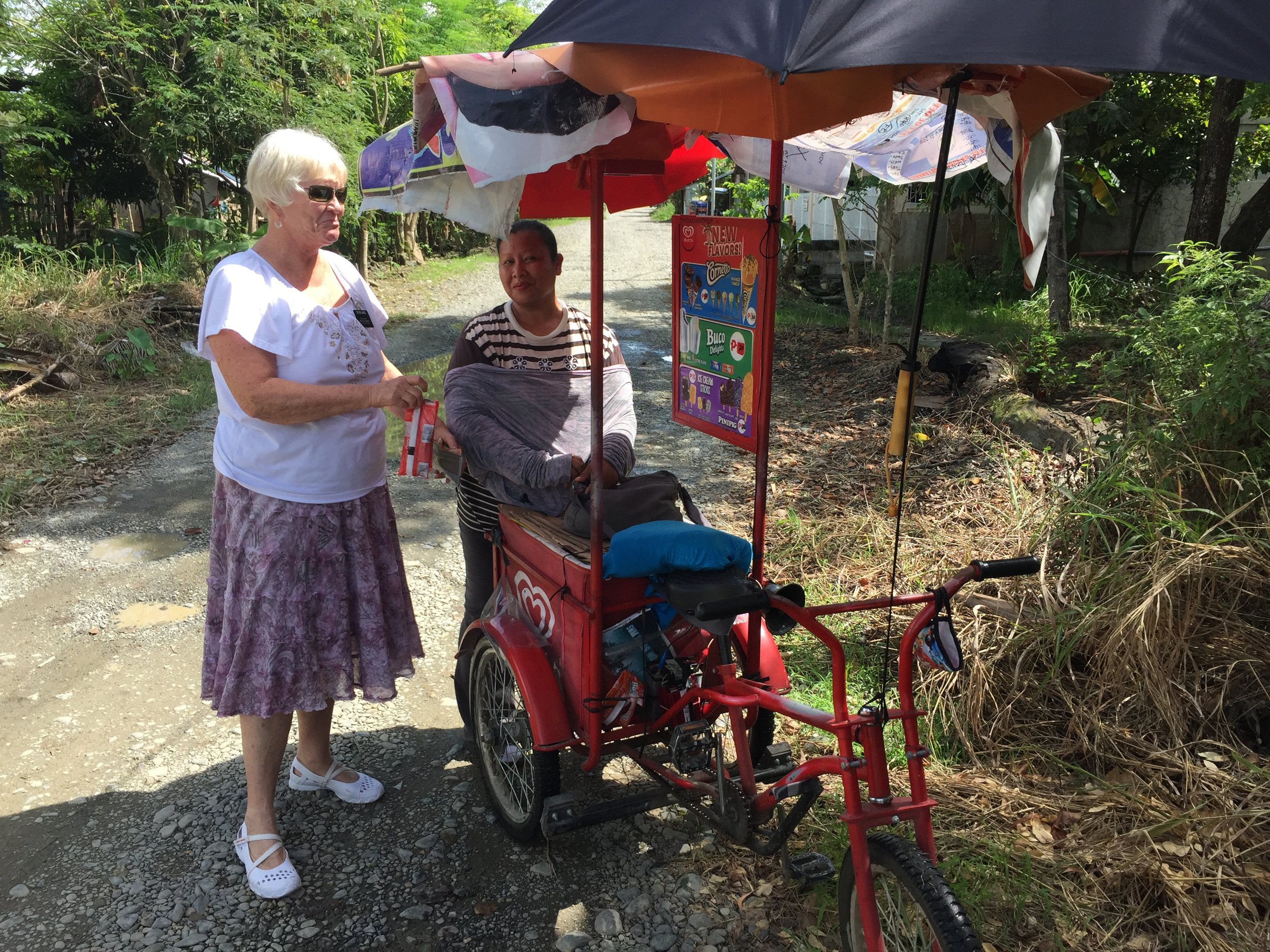 Pregnant Ice Cream Lady