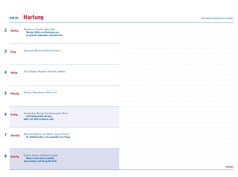 bergkinderagenda 2012