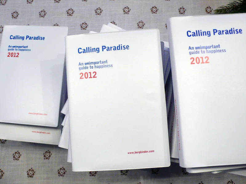 bergkinderagenda 2012
