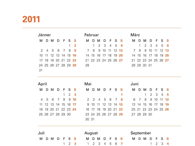 bergkinderagenda 2011