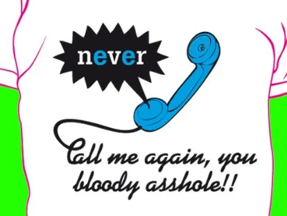 never again