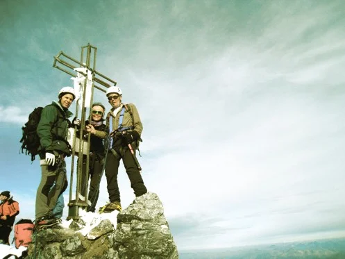 on top