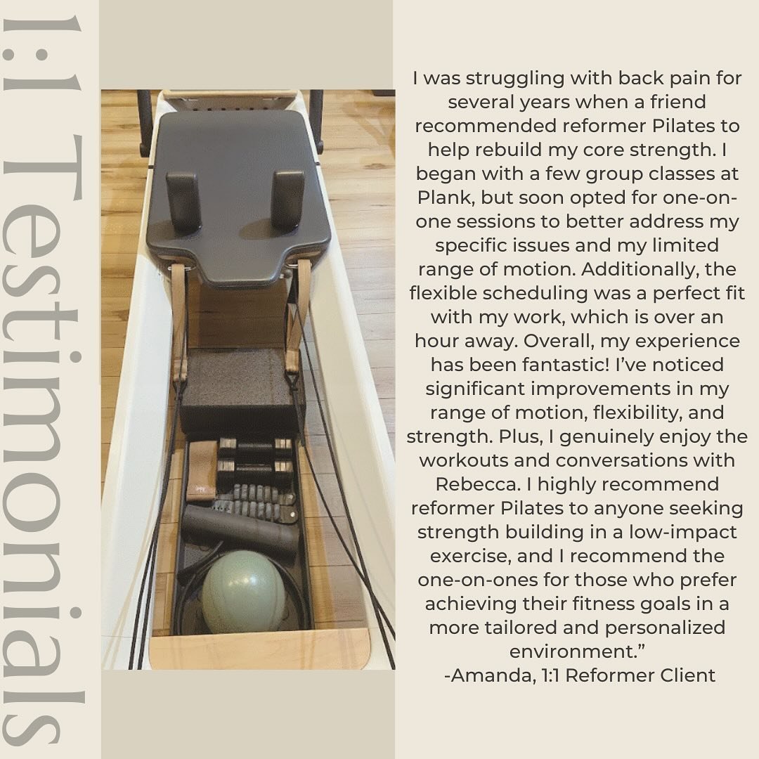 Our instructors love the opportunity to work more closely with our private reformer clients! Ask us about scheduling and goals today! 🖤