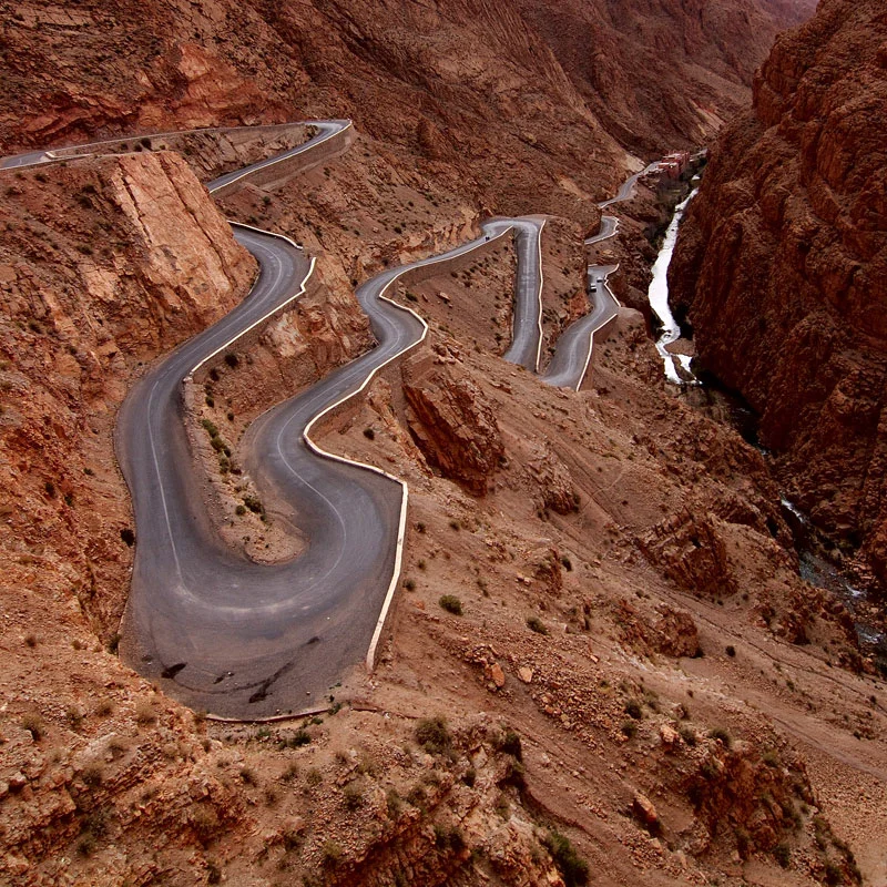 15. Dadès Gorges, High Atlas, Morocco
