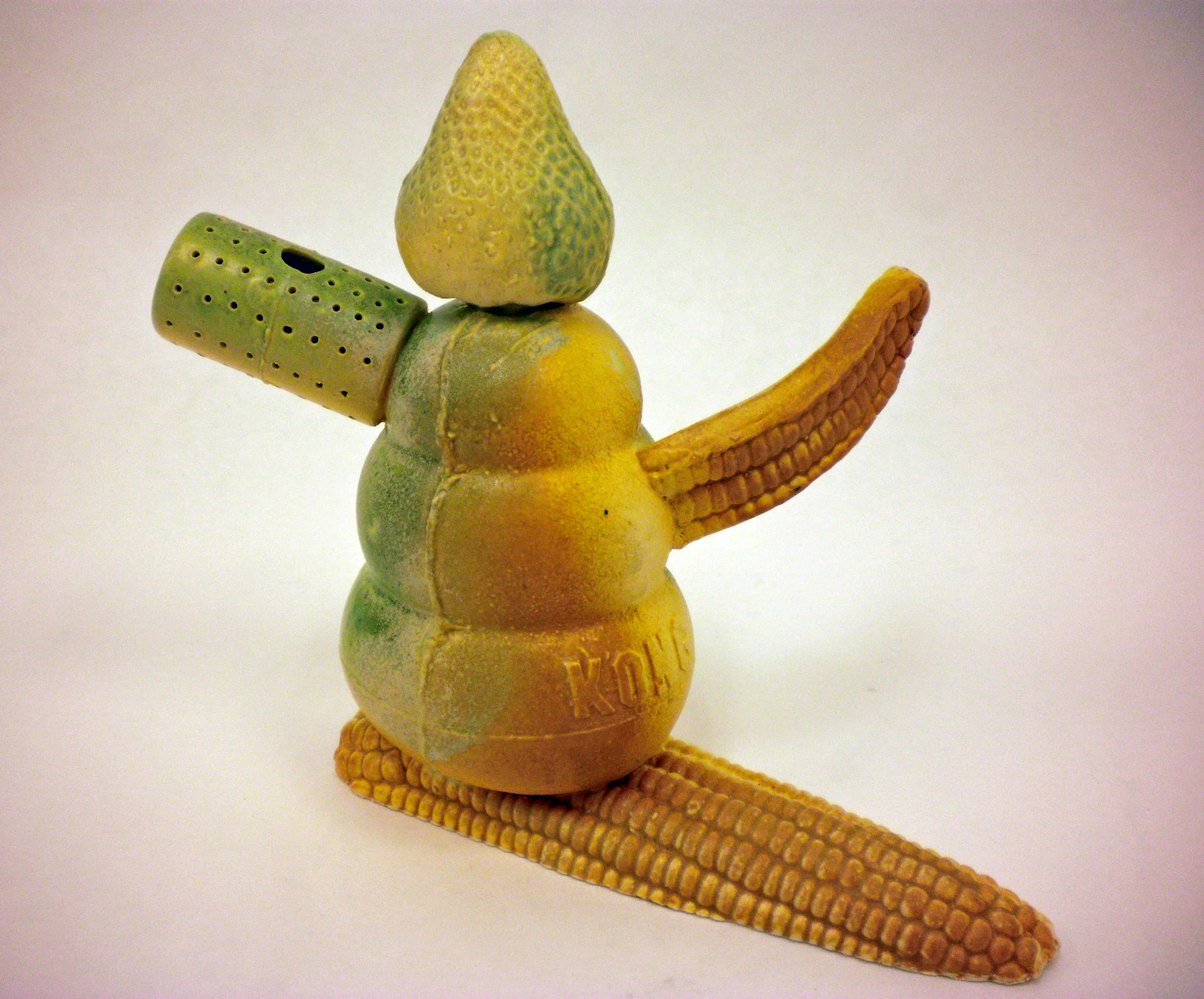 GMO Tea-Time!, 2010 10" x 7" x 9" Cone 10 Porcelain