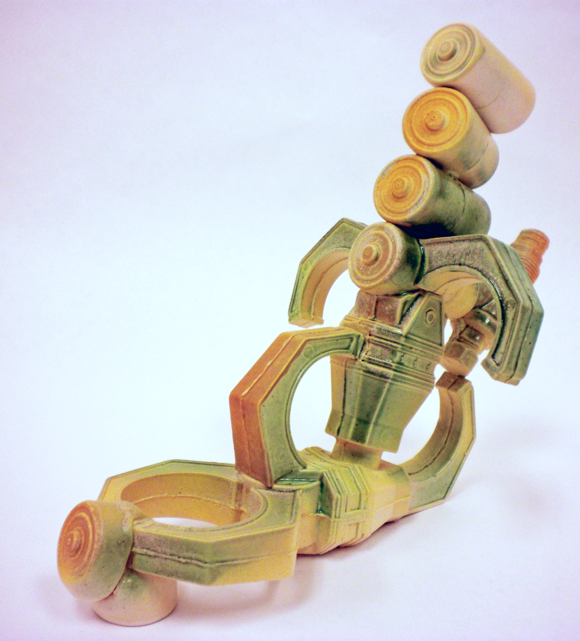 Transformer Tea-pot, 2010 11" x 8" x 6" Cone 10 Porcelain
