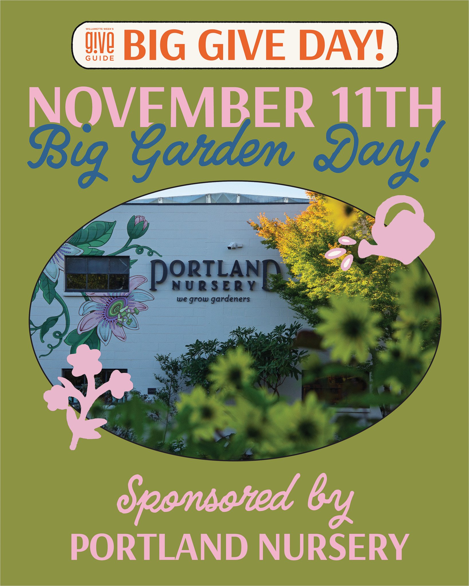 GIVE!GUIDE Big Give Day - Big Garden Day