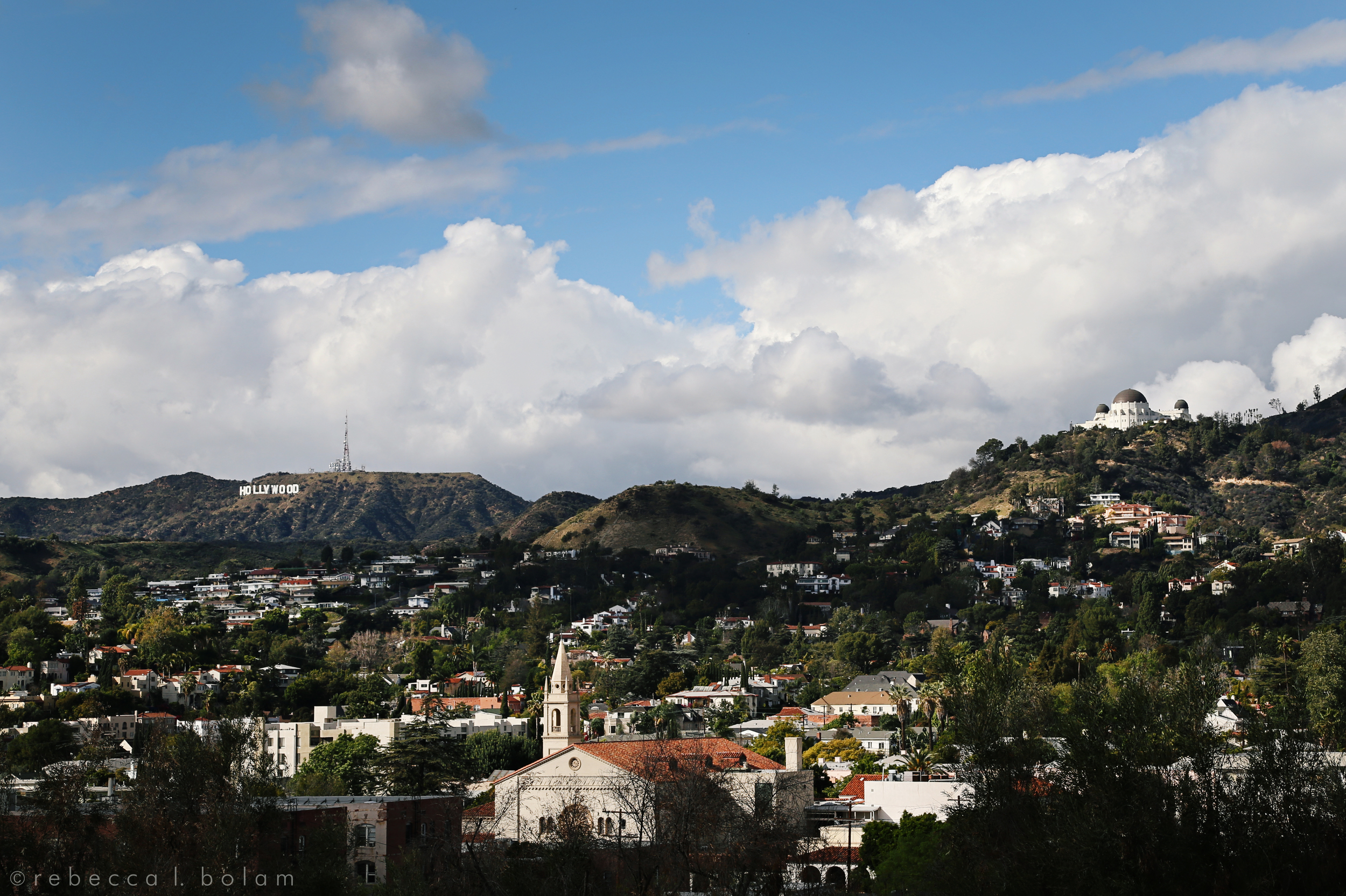 Griffith observatory and hollywood sign from barnsdall park.jpg