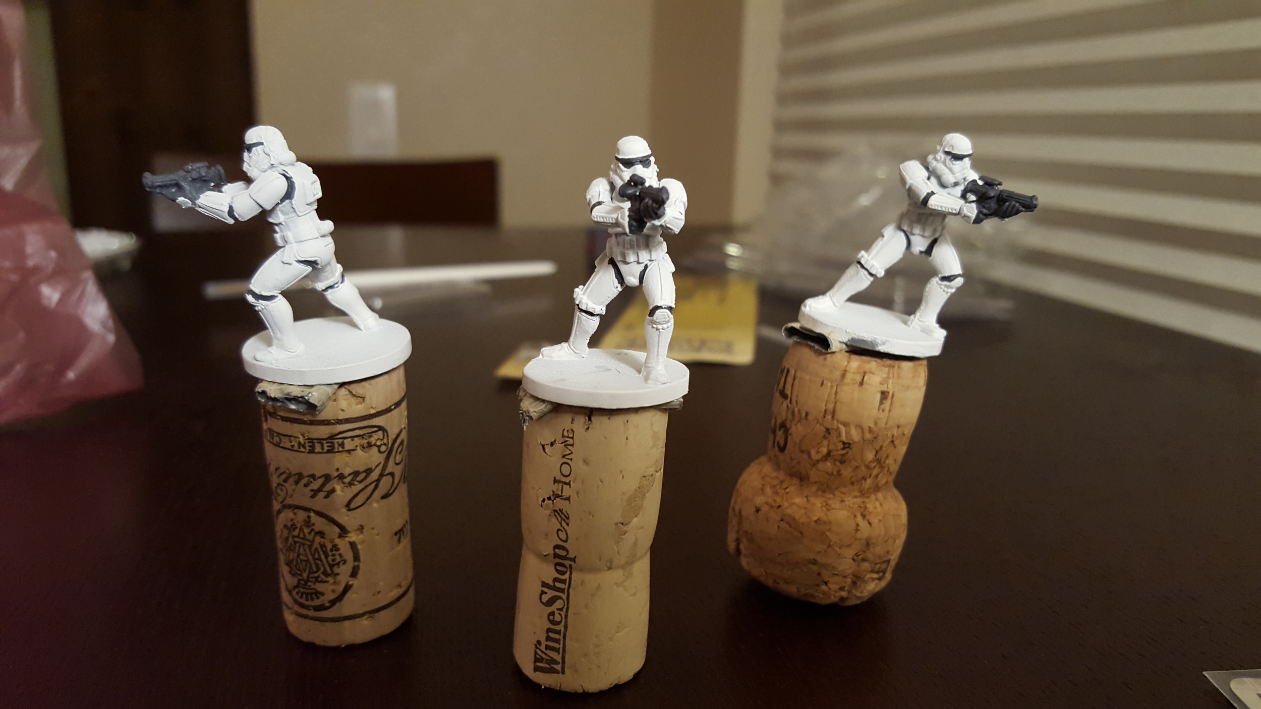 Primed and Detailed Stormtroopers