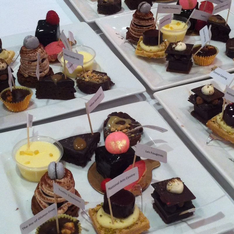 Creations from all the participating chefs