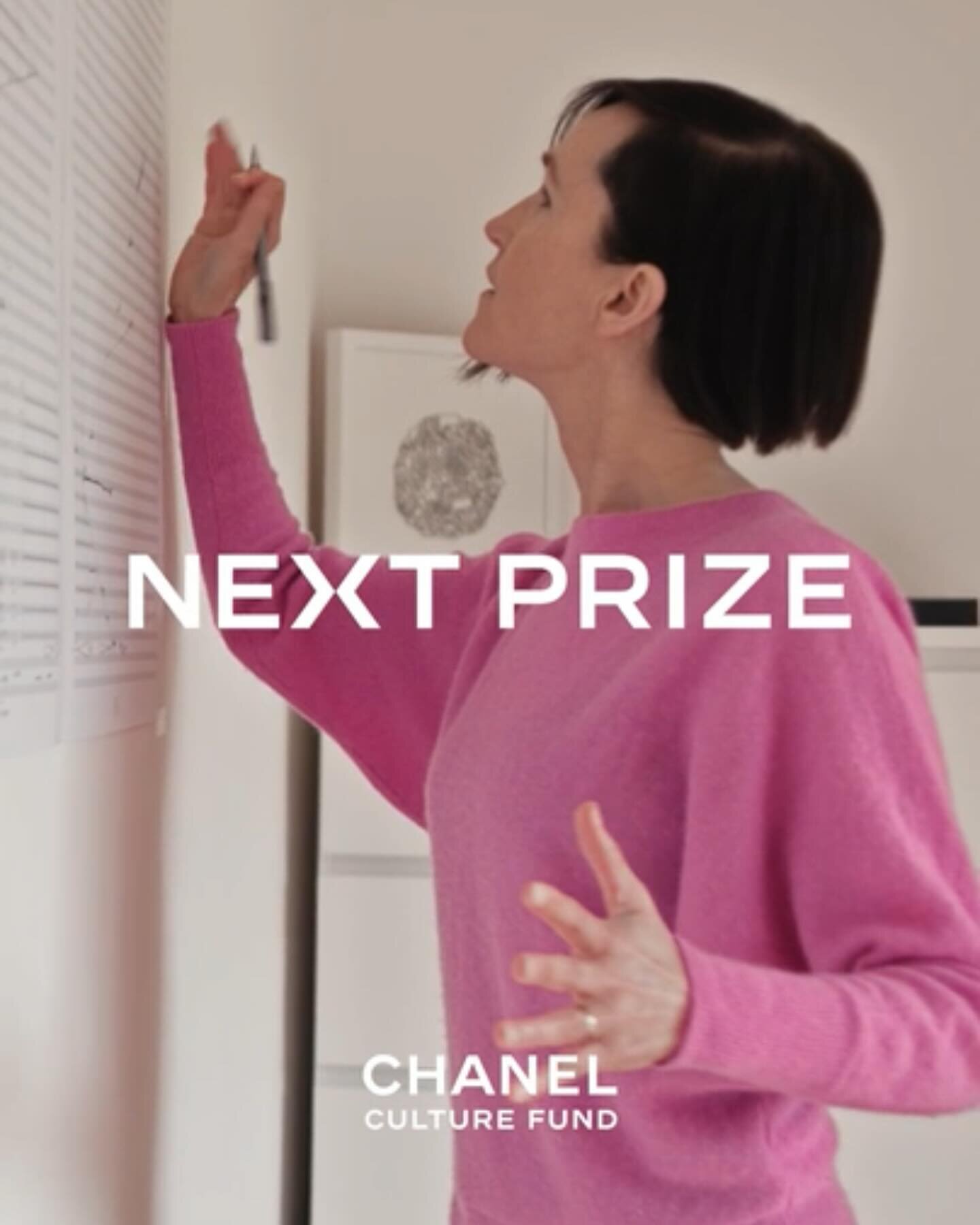 Really excited to share the news! Very honoured to be one of the artists receiving the CHANEL Next Prize from this iconic institution &mdash; it is such a wide-ranging recognition that shines an important and distinctive light on diverse fields withi