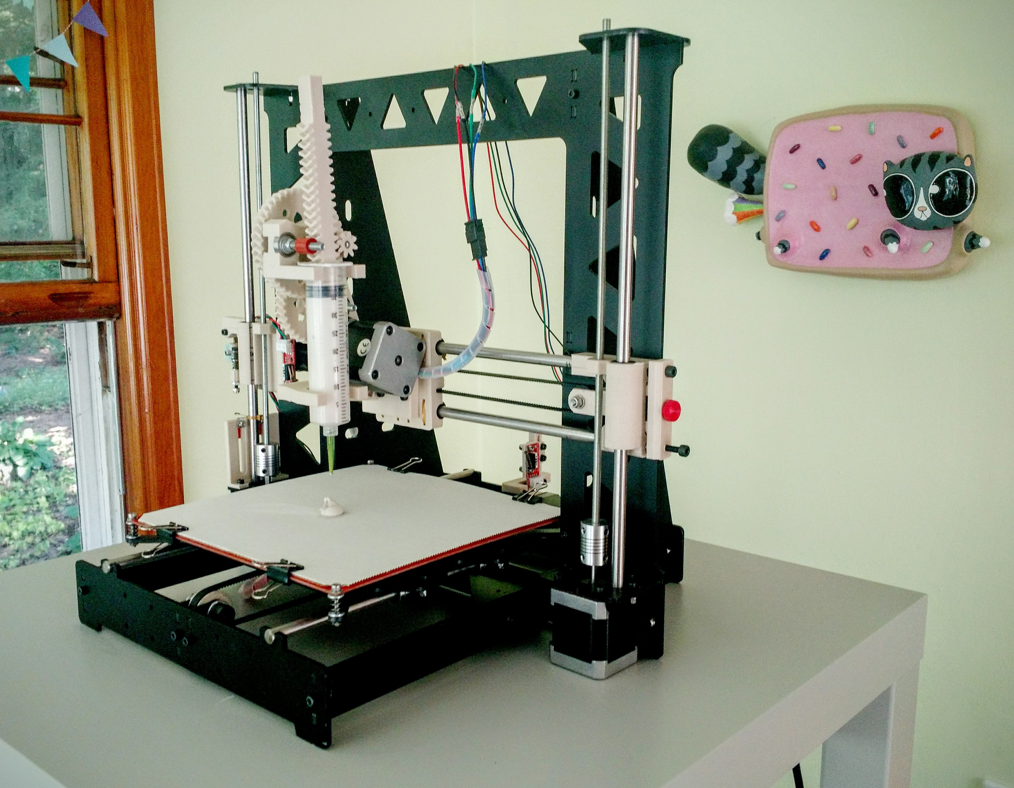 Earliest efforts toward clay printing, Fall 2015