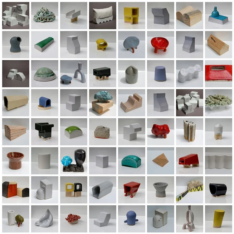 Sculptures in Love with Architecture, 2008-2013, Intimately-scaled collaborative works by Tom Lauerman & Fabio J. Fernández. (external link)