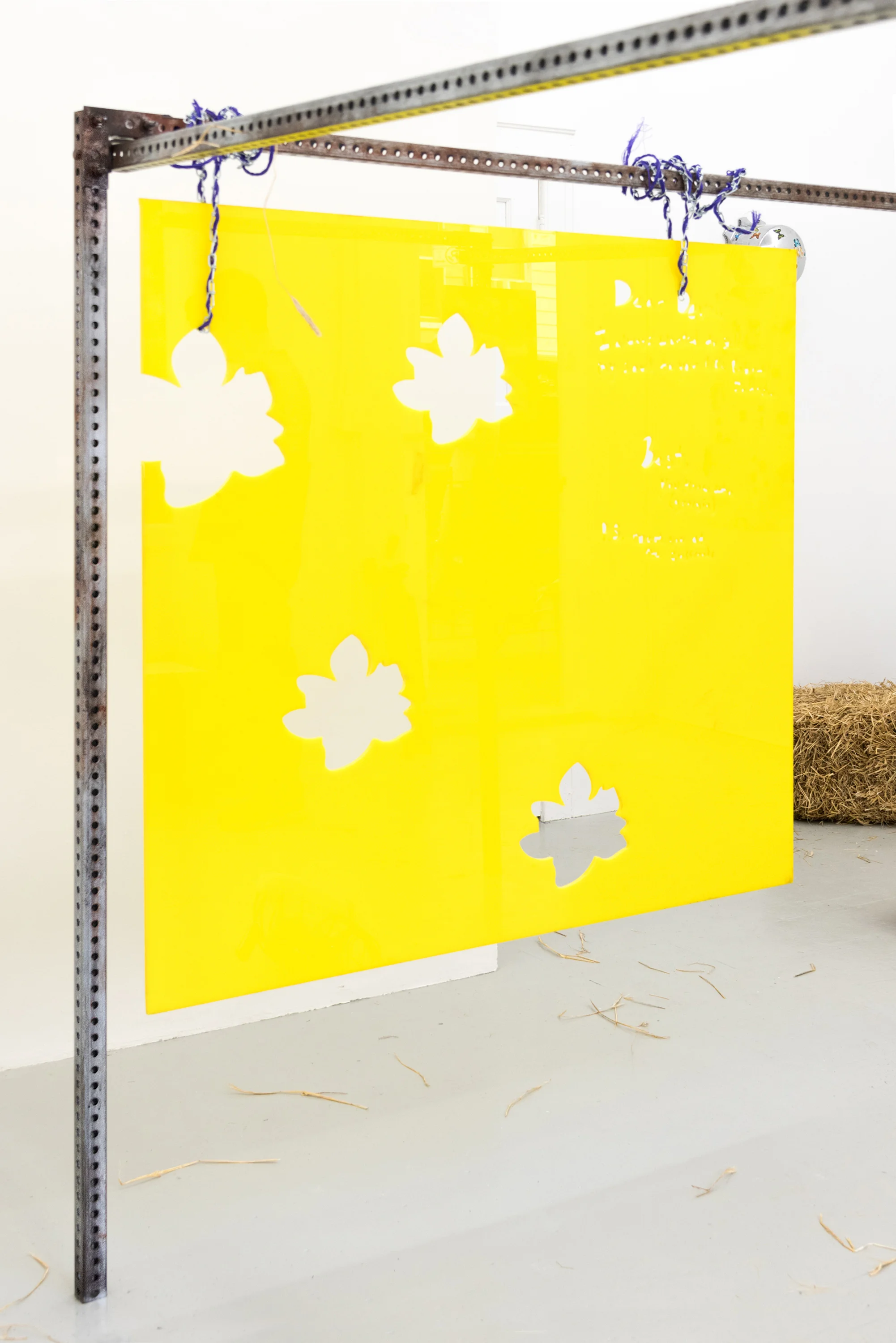 Installation shot from Dusty Contessa Finds a Homestead @Kimberly Klark