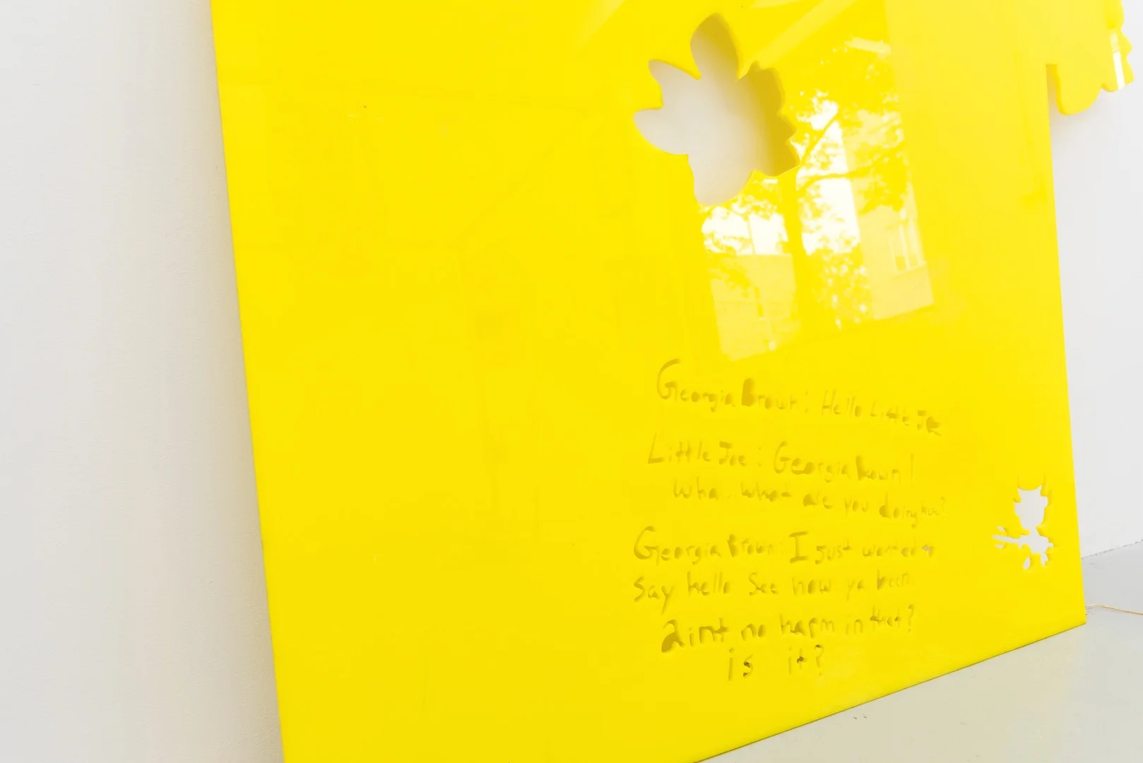 Installation shot from Dusty Contessa Finds a Homestead @Kimberly Klark