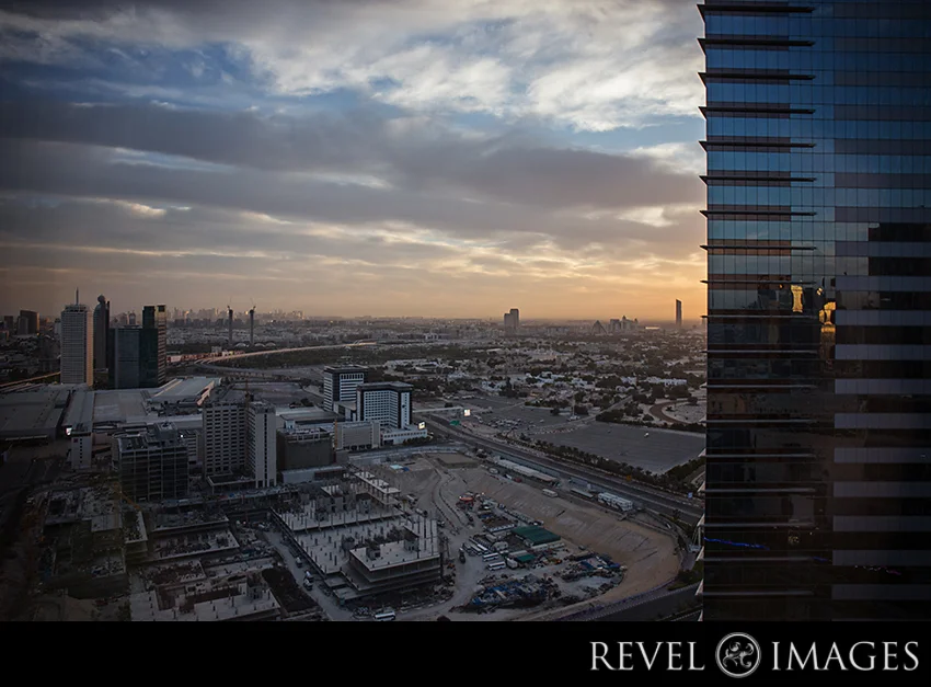 Sunrise from my hotel room