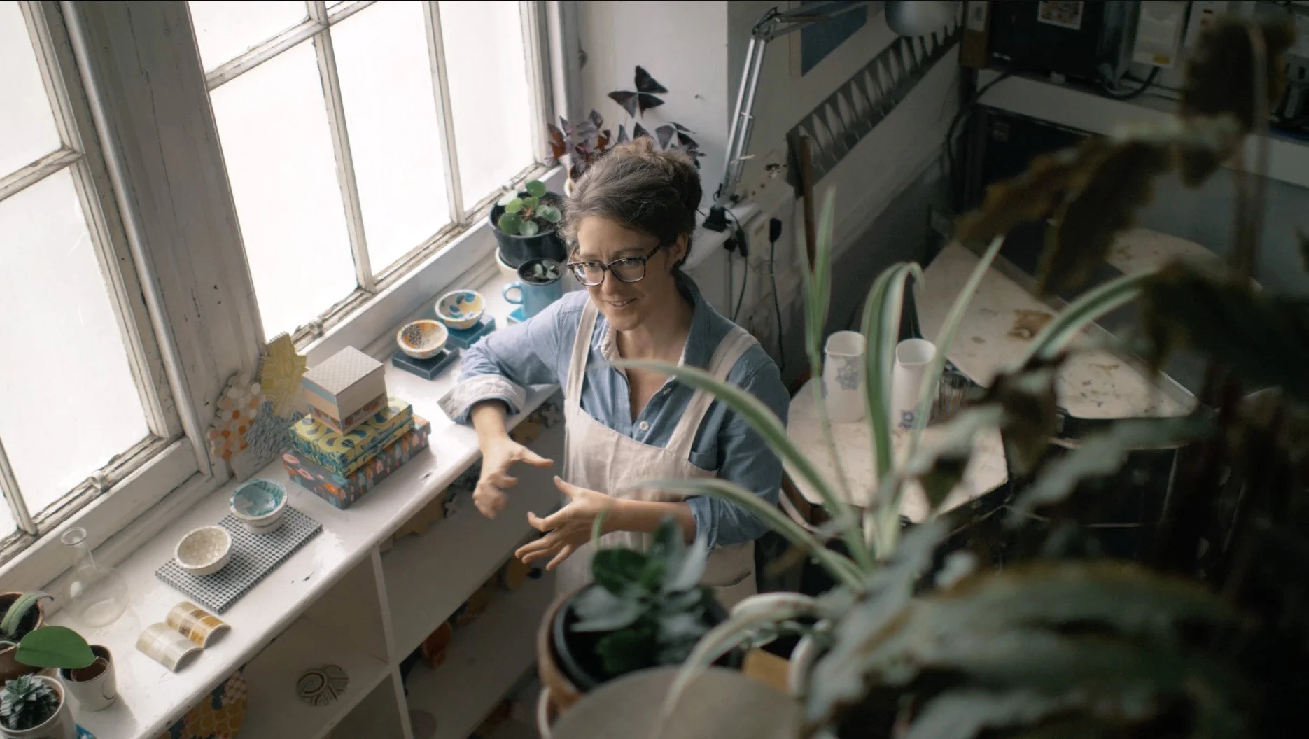 Artist film: ceramicist Frances Priest