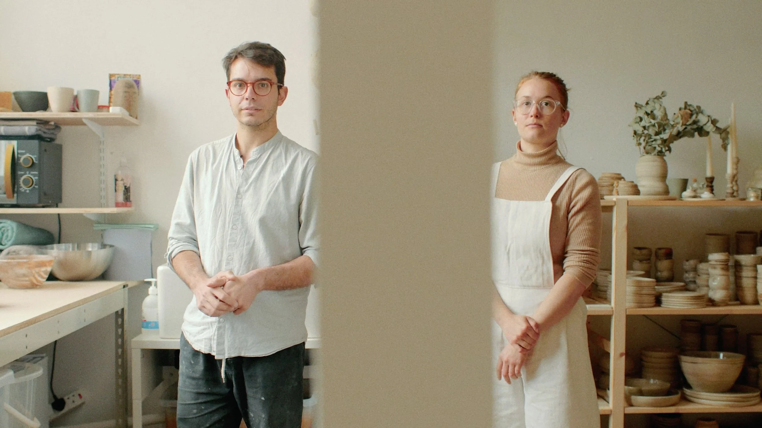Ceramic artists Borja Moronta &amp; Julia Pustovrh