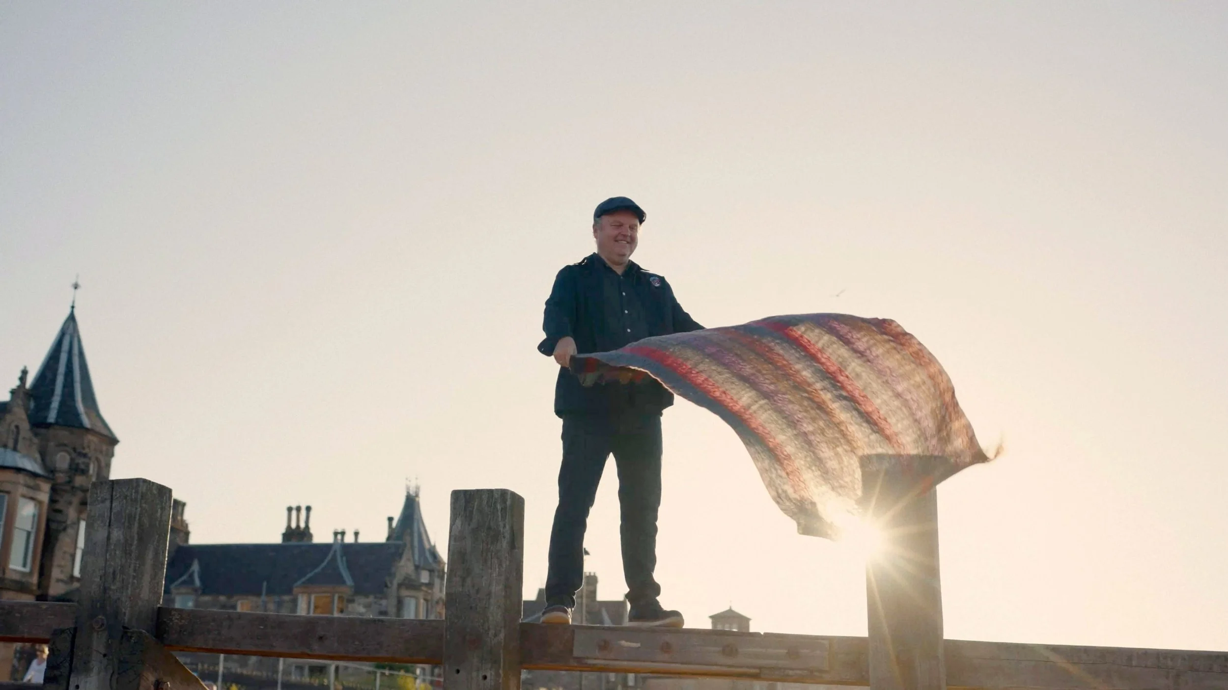 Hand weaver James Donald